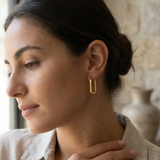 Marvel Lock Earrings