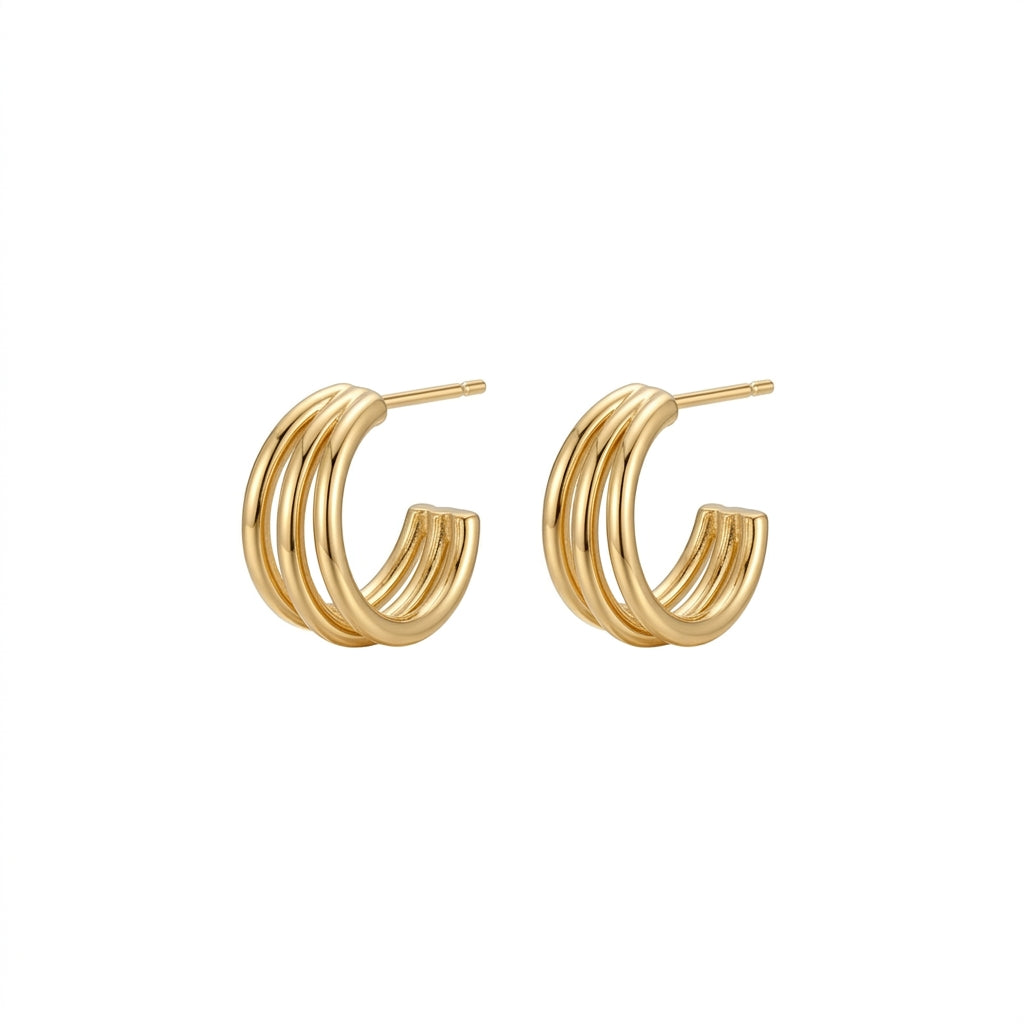 Loop Stud Earrings
