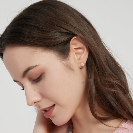 Chana - E1, 0.5ct Moissanite, Gold Vermeil - ELIORA