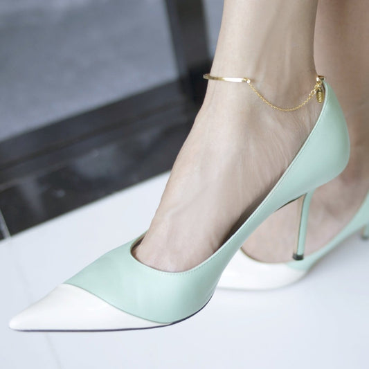 Round Seamless Chain Anklet - ELIORA