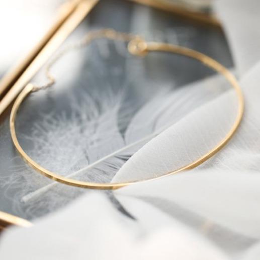 Round Seamless Chain Anklet - ELIORA