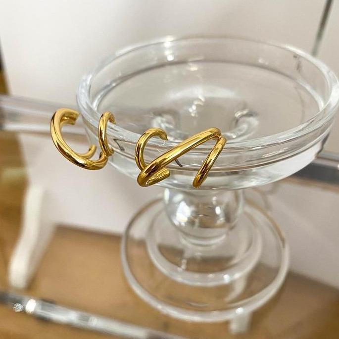 Spiral Stud Earrings - ELIORA