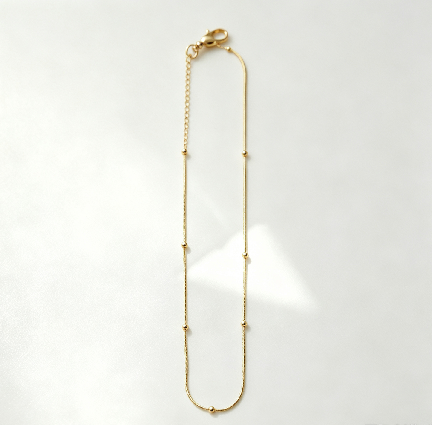 Beaded Feather Necklace