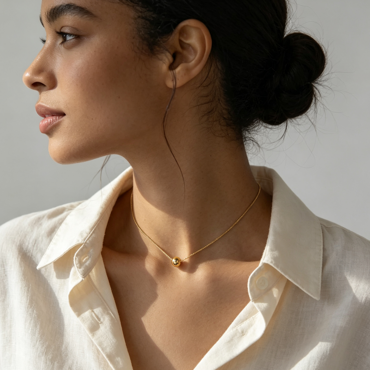 Globe Chain Necklace