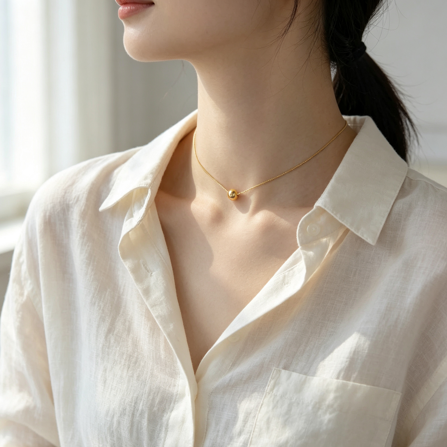 Globe Chain Necklace