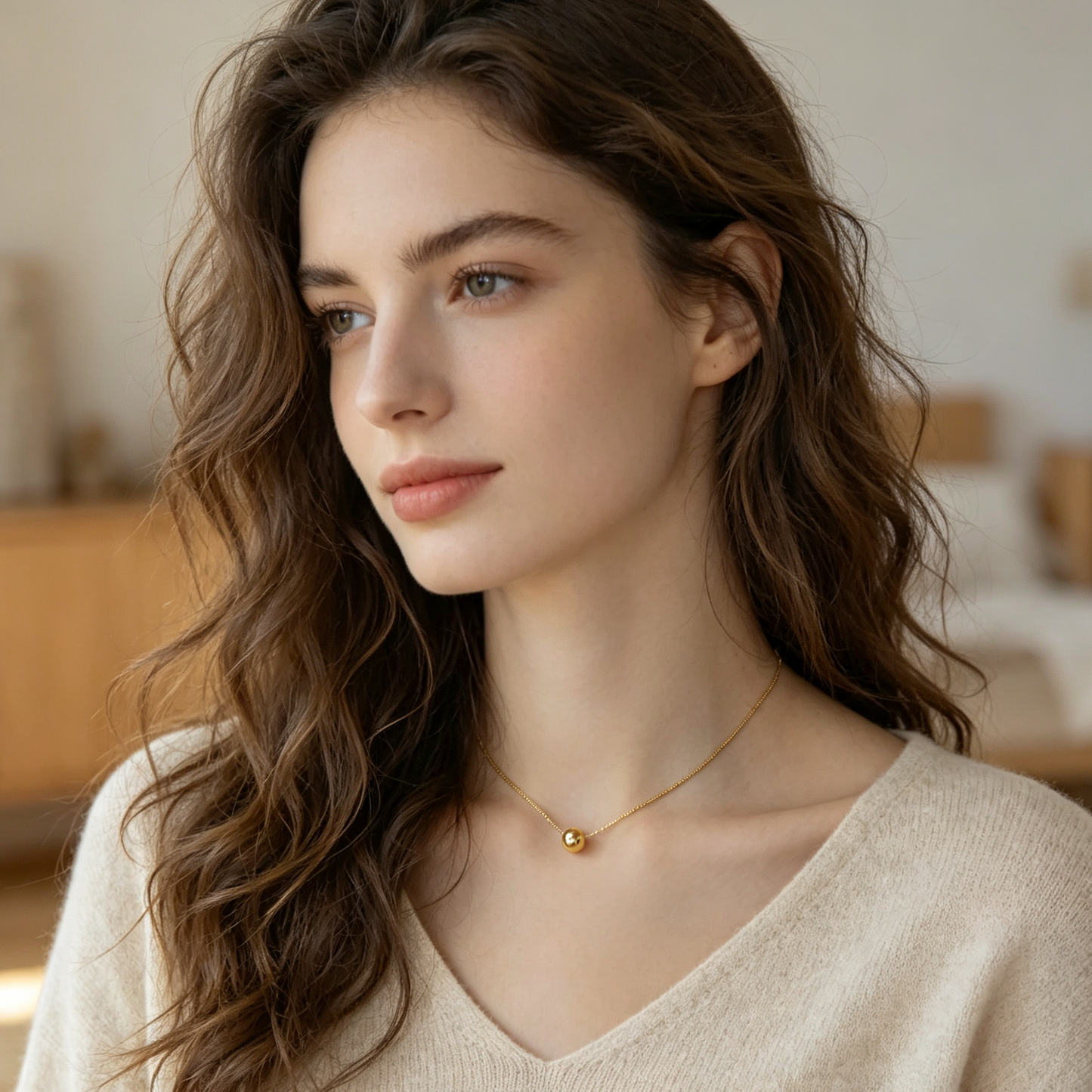 Globe Chain Necklace