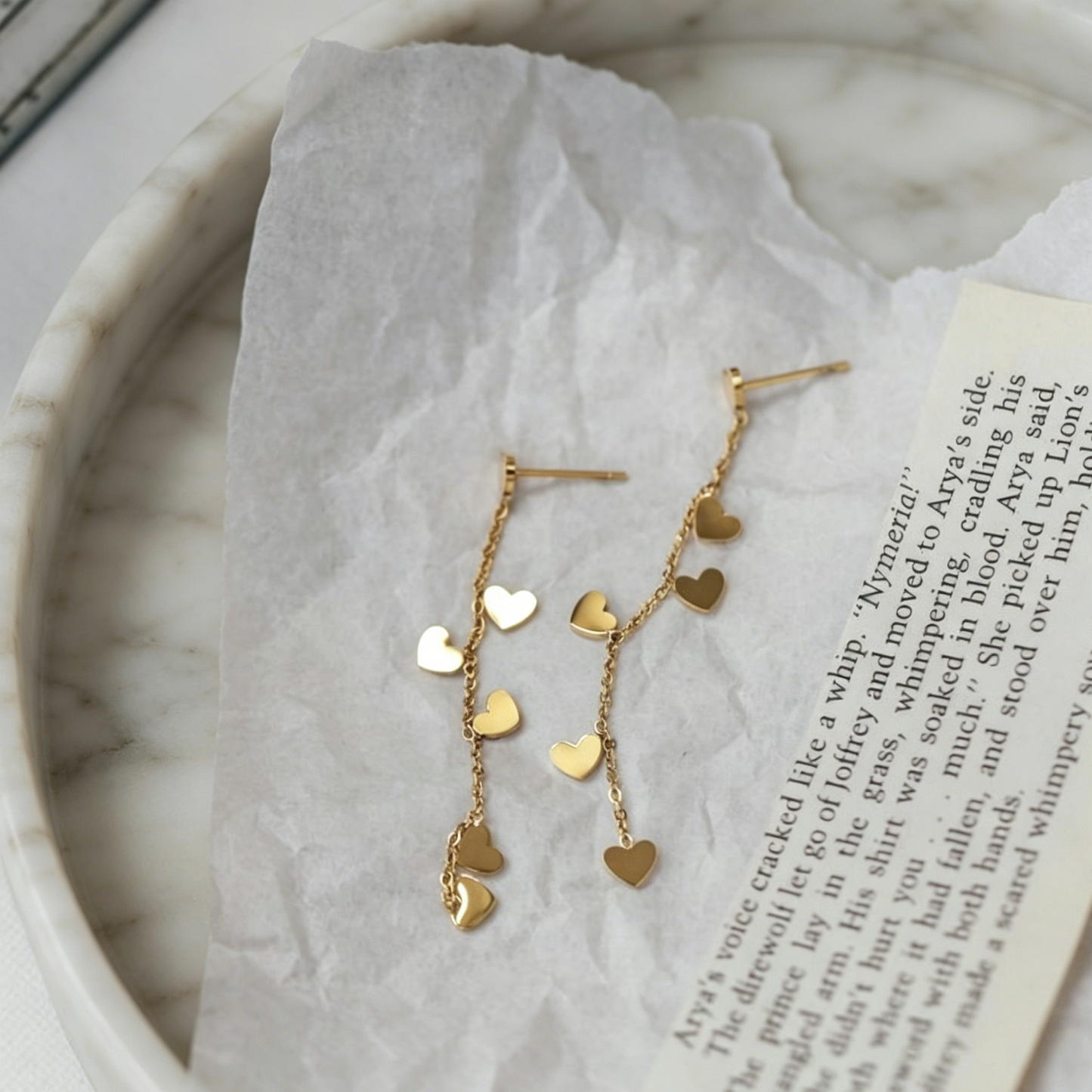 Mini Hearts Earrings
