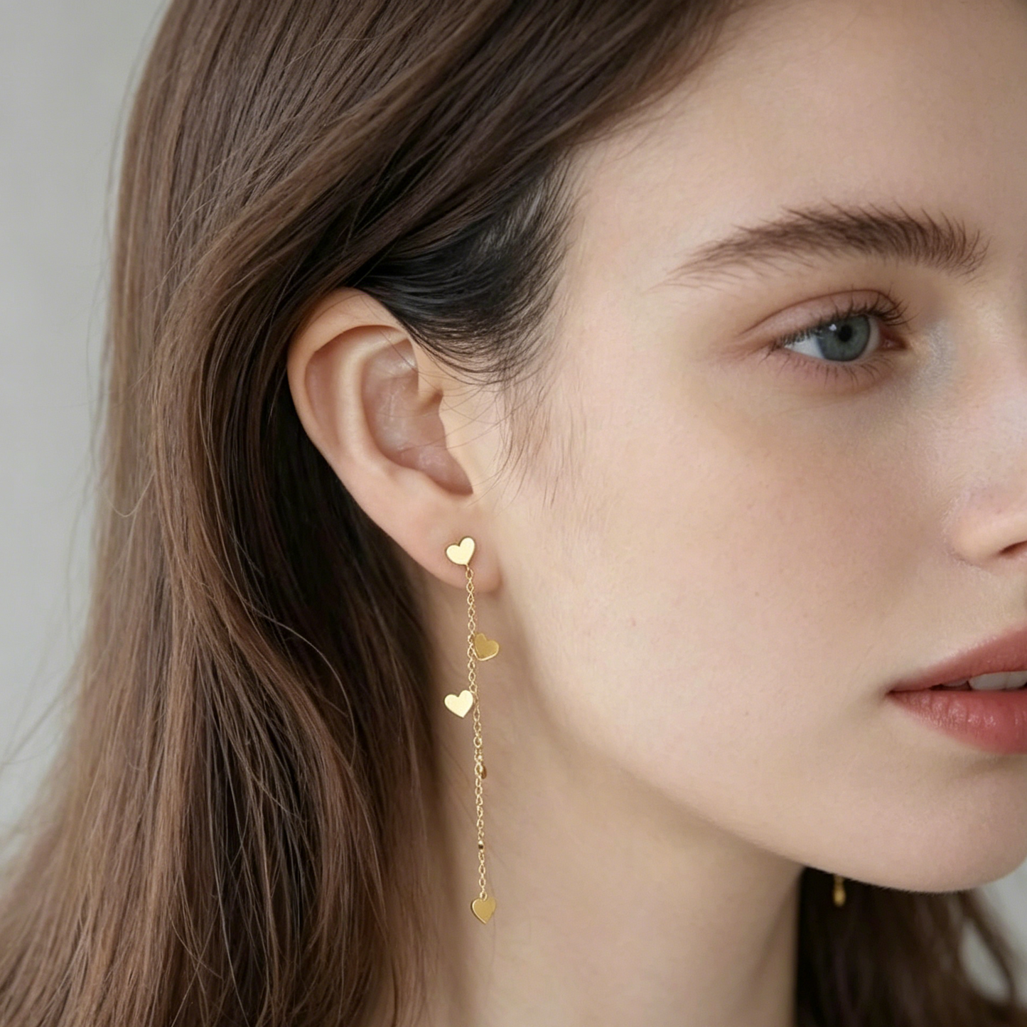 Mini Hearts Earrings