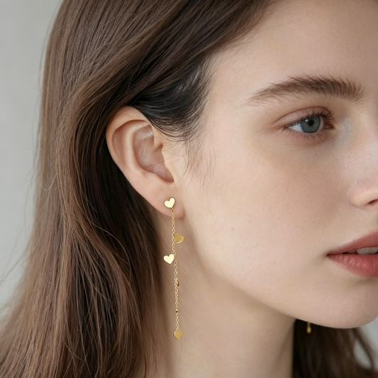 Mini Hearts Earrings