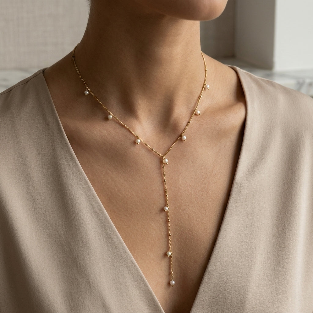 Pearly Charms Necklace