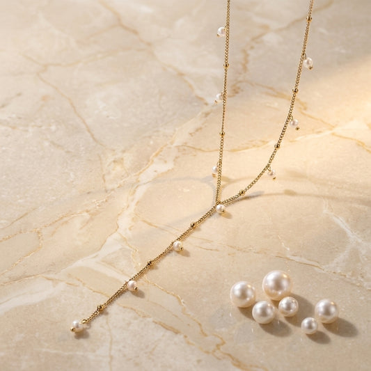 Pearly Charms Necklace