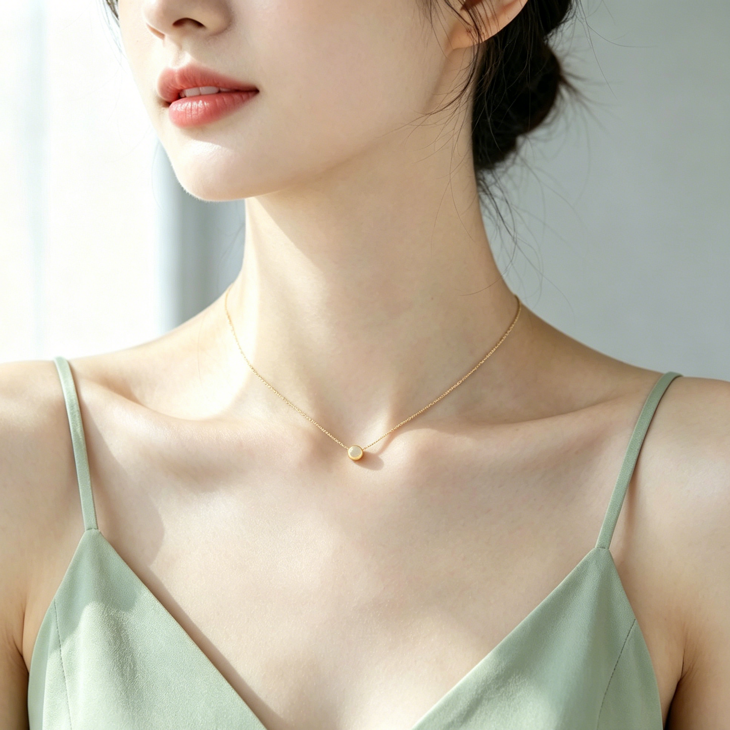 Sun Pendant Necklace