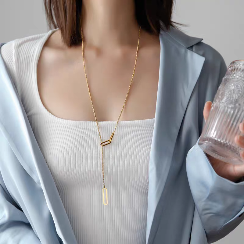 Tag Chain Necklace