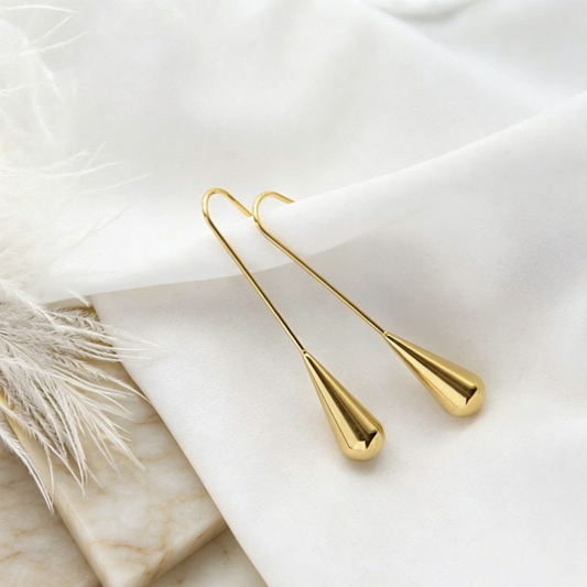 Teardrop Hook Earrings