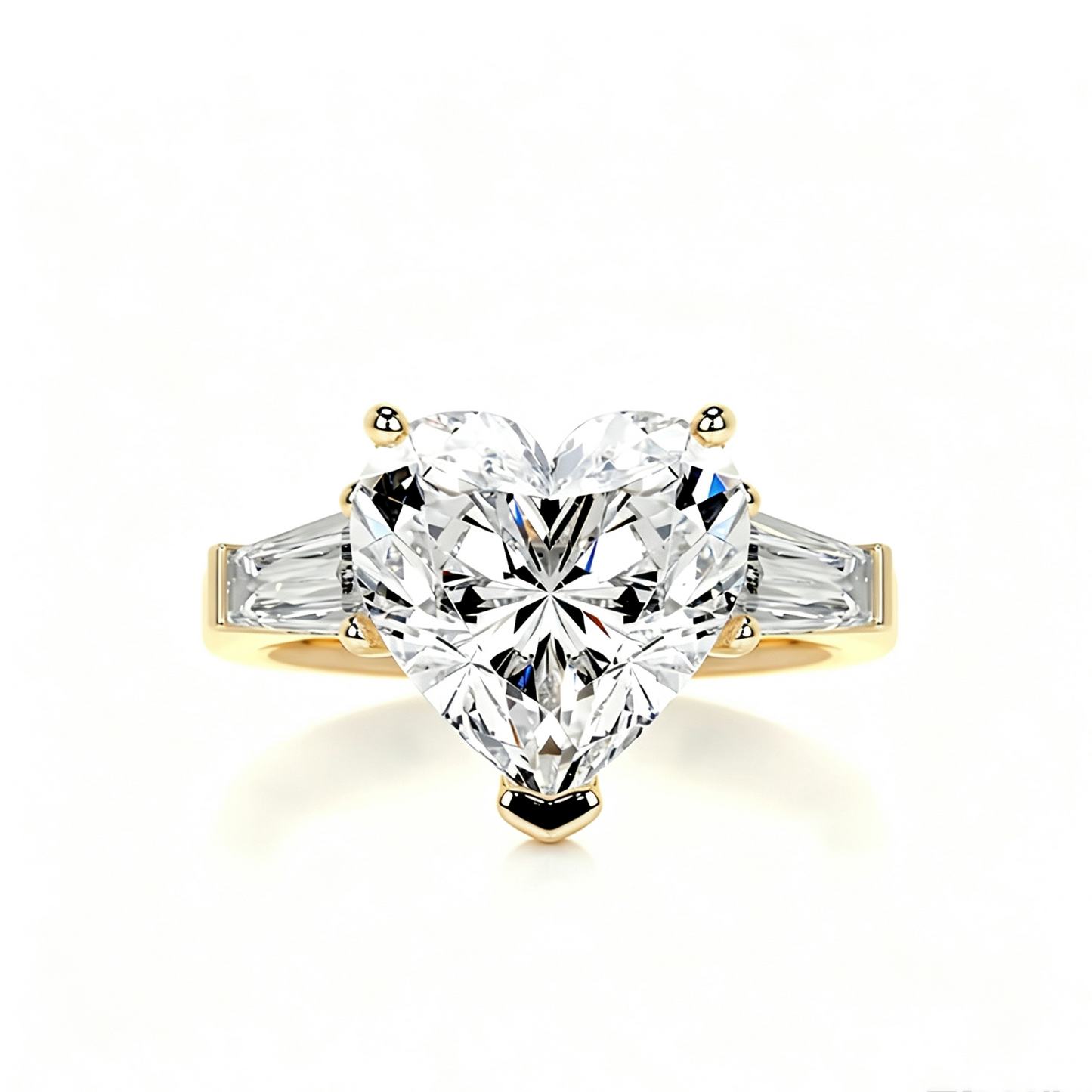 Chana - Heart Shaped 'Better' Diamond Ring