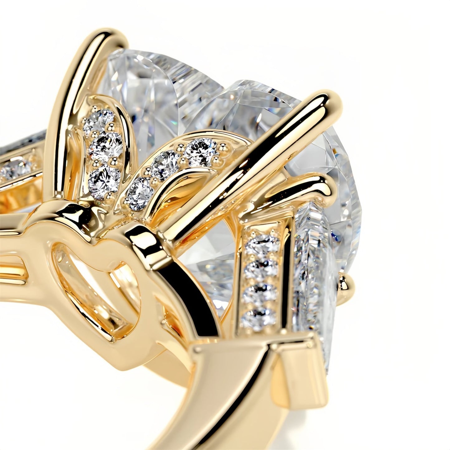 Chana - Heart Shaped 'Better' Diamond Ring