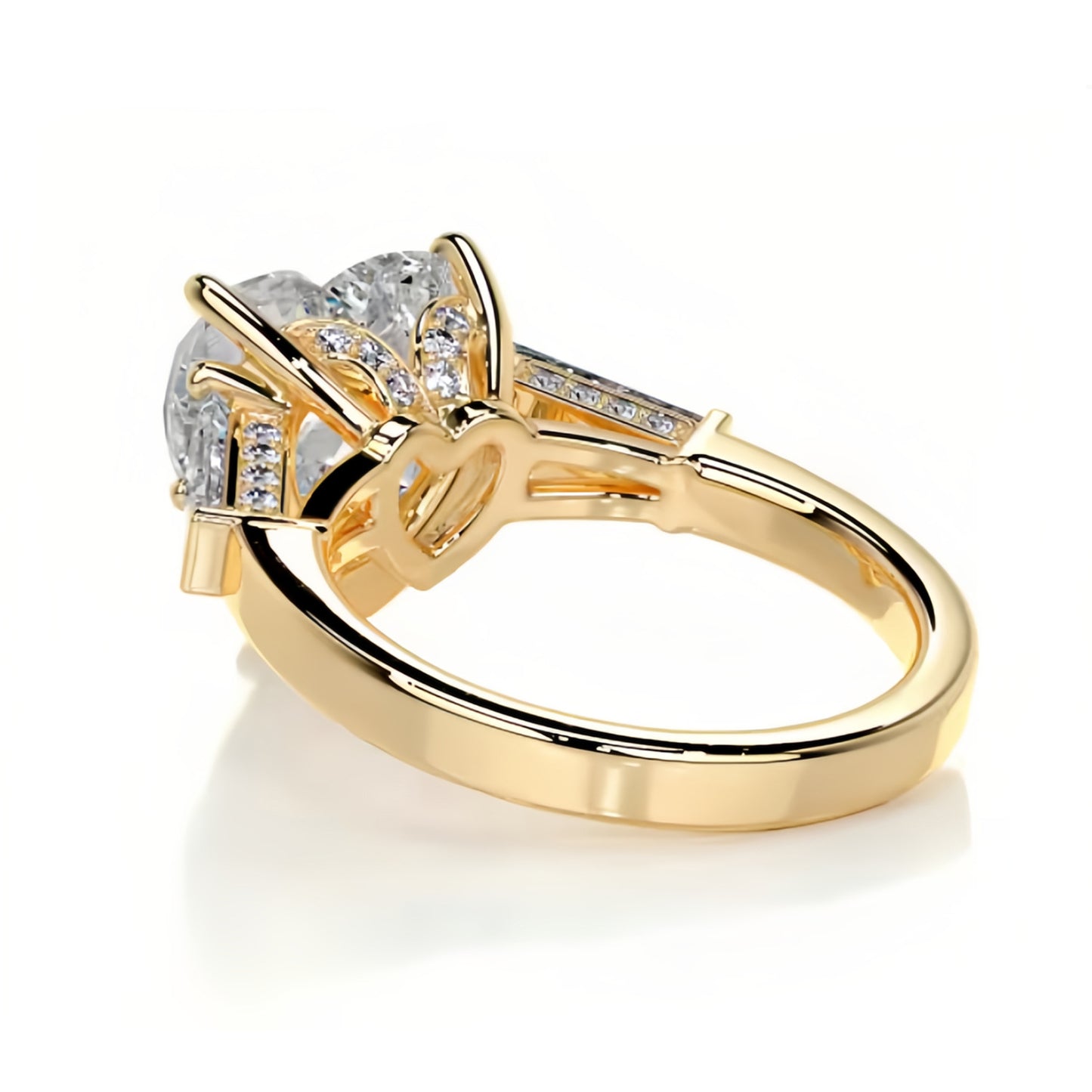 Chana - Heart Shaped 'Better' Diamond Ring